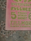 Love  Fillmore Wes Wilson Poster Bill Graham 1966 Bg21 Op1 First Printing