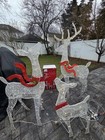 3pc Led Lighted Christmas Deer Family