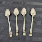 Vintage Oneida Community Plate Silverplate 4 Teaspoons Coronation Pattern