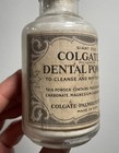 1870s Antique Colgates Dental Powder Toothpaste Bottle Early Dentistry Medical
