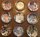 The Hamilton Collection Baseball Plate Lot Mantle Ruth Mays Aaron Gehrig Clement