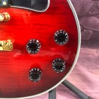 Us 6 String Rosewood Freboard Transparent Red Custom Electric Guitar Fast Ship