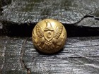 Old Rare Vintage Antique War Relic Eagle Cavalry Vest Button Loaded Gold