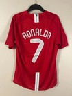 Manchester United Ronaldo  7 2007 08 Nike Home Jersey Football Shirt  All Size