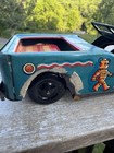 Vintage Space Robot Jeep Tin Toy Tvn Made In Japan Friction Car Parts Repair