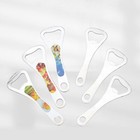 5pcs Beverages Drink Beer Soda Bottle Opener Kitchen Hiking Cap Remover Metal