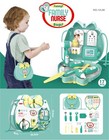 Kids Pretend Play Nurse Doctor Toys With Sling Bag Storage  Kid Medical Kit Toys