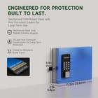 Wehere Kb2016 16 Key Smart Key Cabinet Lock Box With App Bluetooth Wifi