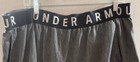 Under Armour Running Shorts Womens Size 2x Gray Heather Loose Fit Elastic Waist