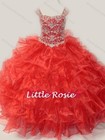 New Little Rosie Girls Long National Level Pageant Dress Lr2111 Jade 10  600