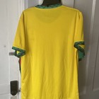 Nwt Nike Brazil Cbf Soccer Jersey Mens L Dri-fit Home 2014 World Cup 575280-703