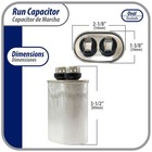 Appli Parts Run Capacitor For Ac 15 Mfd Uf  microfarads  370 Vac Or 450 Vac Cbb6