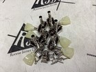 Epiphone Deluxe Tuners Tuning Keys Pegs Heads Nickel Tulip Keystone 3 Per Side