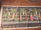 Old Indian Textile-silk Painting  Traditional Rajput-mughal-pichwai Style