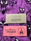 Genuine Adult  Old Vintage Disneyland  Ticket Book A-e - Disney January 1980