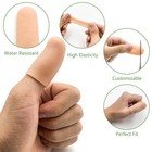 Gel Finger Cots For Thumbs  10 Pcs Silicone Finger Caps  Rubber Finger Protector