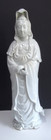 Vintage   Chinese    blanc De Chine    Porcelain    statue    Tall 21 