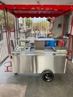 Hot Dog Cart     Heavy-duty  Stainless Steel  Commercial Use - Free Shipping