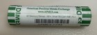 Roll Of 50  5 Face 90  Silver Mercury Dimes Au - Apmex Shotgun Roll