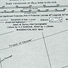 North America 1942 National Geographic Vintage Map J