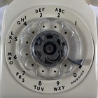 Vintage Bell System Western Electric At t Rotary Dial Telephone Cream 500dm