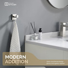 Bathroom Towel Hook  Bath Coat Robe Hanger  Polished Chrome