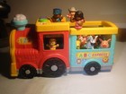 Fisher Price Little People Abc Express Animal Train Lots Of  Figures Lights Work