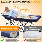 Camping Cot Mattress 3in Memory Foam Sleeping Pad soft Warm Non-slip Camping Mat