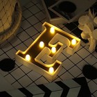 6  Tall Gold E Led Lighted Marquee Letters Sign Party Wedding Events Decorations