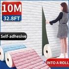 3d Foam Brick Self Adhesive Wallpaper Waterproof Wall Stickers Home Decor