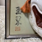 Antique Noh Mask Hannya Ceramic Wall Hanging Japanese Decor Vintage Authentic