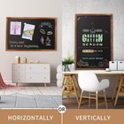 Magnetic Chalkboard Black Board 46  X 32  Extra Large Chalk Board For Wall Decor