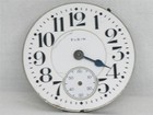 Antique Elgin 19 Jewel 16s Bw Raymond Gr 455 Pocket Watch  Running 