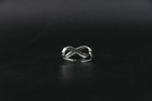 0 10ct Simulated Diamond Infinity Adjustable Toe Ring 14k White Gold Plated