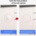 20 Pieces Vinyl Siding Patch Mobile Home Skirting Repair Kit House Siding Fence