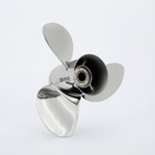 Outboard Propeller Stainless Steel Boat Propeller Polished