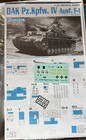 1 35 Dragon Wwii German Panzer Tank Dak Pz Kpfw Iv Ausf  F-1 Model Kit  9044