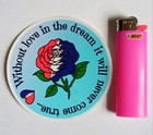 Grateful Dead   Co  Jerry Garcia Inspired Waterproof Sticker  Original Design