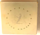      1930s R  Hudnut Marvelous Face Powder Box Kneeling Lady Sealed Nos      Vintage