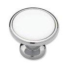 50 Knobs Handles Pulls Kitchen Cabinet Hardware Ceramic White