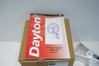New Dayton 6  Non-oscillating 2-speed Clip-on   Table Fan 410c95 - White