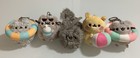 Gund Pusheen Blind Box Series 10 Lazy Summer - Lot Set Of 5 Mini Pusheen Plushie