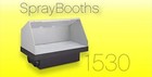 Artograph 1530 Hobby Model Spraysystem Booth W  Exhaust Fans - New Unopened Box