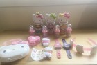 Vintage Mcdonald   s Happy Meal Hello Kitty Accessories   Toys Bundle     Lot Of 13