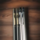 Vintage Lot Of 7 Classic Century Usa Cross Pens And Pencils Matte Black Chrome