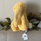 Jellycat London Nwt Medium Sunshine Bashful Bunny Plush Stuffie Yellow Retired