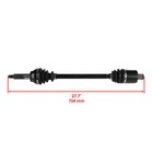 Rear Left   Right Complete Cv Joint Axles For Polaris Ranger Xp 800 4x4 2012