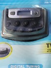 Sony Srf-m37v Walkman Am fm Radio Tv weather Digital  factory Sealed 