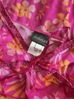 Y2k Fredrick   s Of Hollywood Vibrant Pink   Orange Lingerie Set Nwt