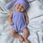 16 54    Solid Silicone Doll Silicone Reborn Doll Silicone Girl Doll  Toys Gifts
